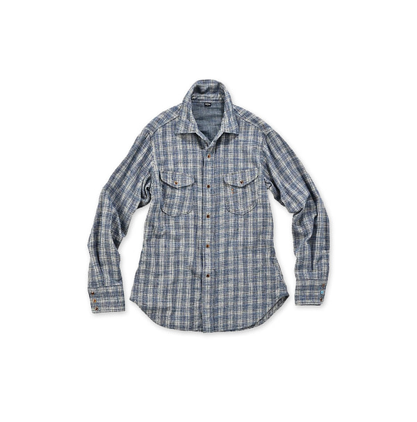 Indigo Yorimoku 908 Eastern Flannel Shirt