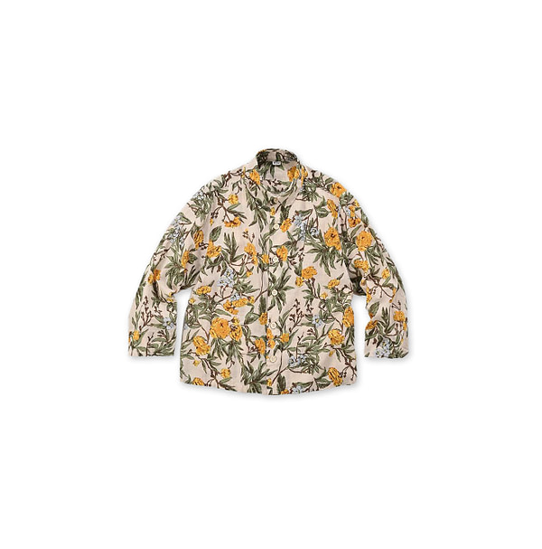 Doama Hira Garden Balsam Print Square Shirt Yellow