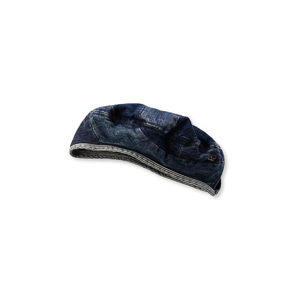 Happy Cotton Denim Beret Denim Mix