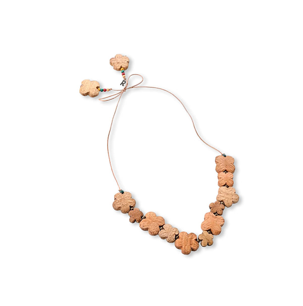 Mokumoku Necklace Beige