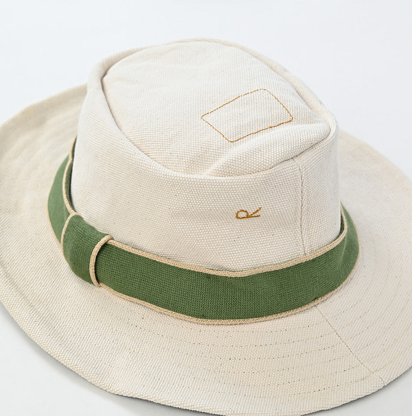 No.4 Cotton Canvas Hat Detail