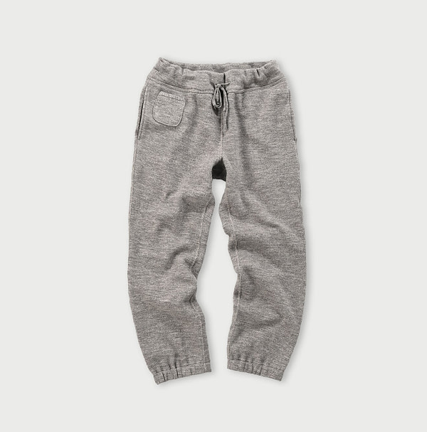 Wool Cotton Urake 908 Sweat Pants Gray Top