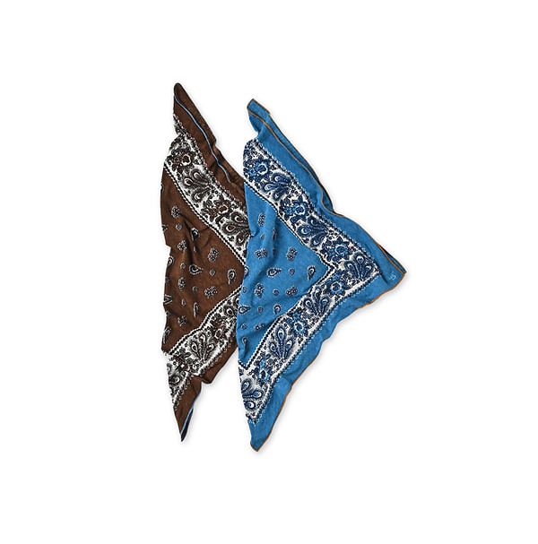 Tenjiku Feather Paisley Bandana