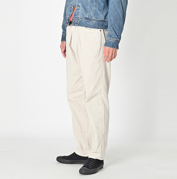 12 Wale Corduroy 908 5-pockets Pants Male Model