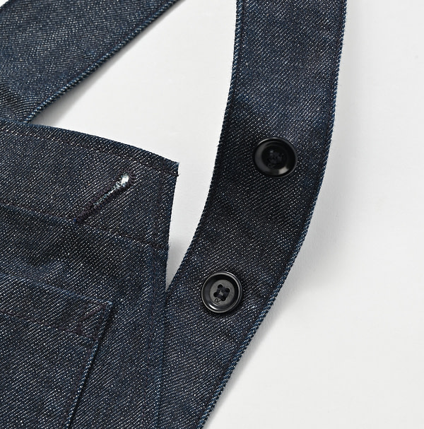 Raimugi Denim 908 Overall Nou Detail