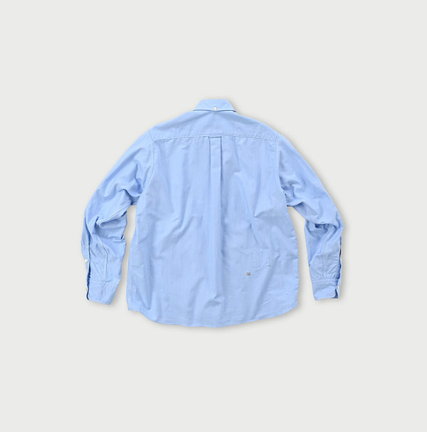 Supima Oxford 908 Ocean Canvas Shirt Back