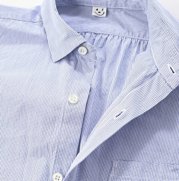 No.180 Miko 908 Cotton Tyrolean Shirt Detail