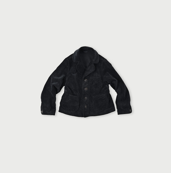 Selvedge Corduroy Tyrol Jacket Charcoal