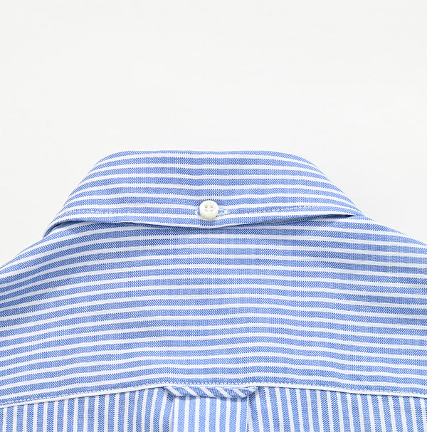 Supima OX 908 Ocean Sail Shirt Detail