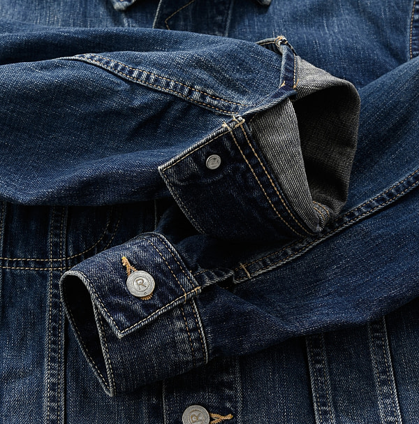 Raimugi Cotton Denim 908 Yama Hikohime Jan Distressed Detail