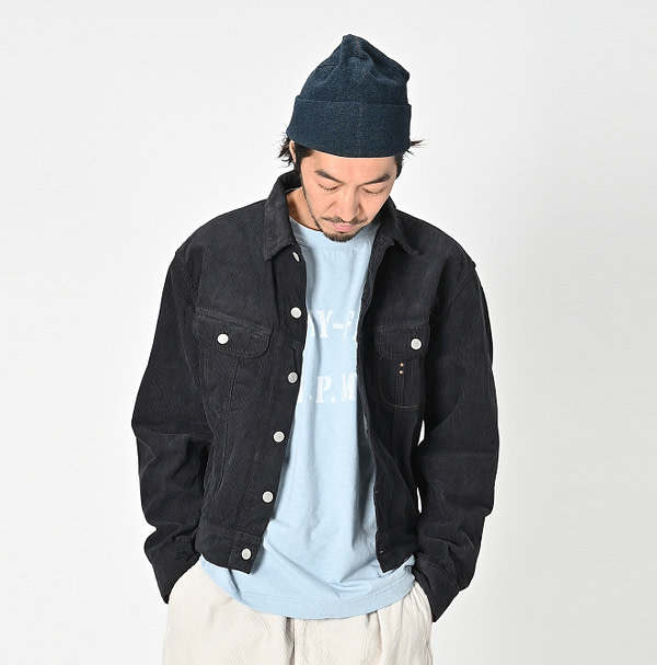 12 Well Corduroy 908 Yamahikohime Jacket Male Model