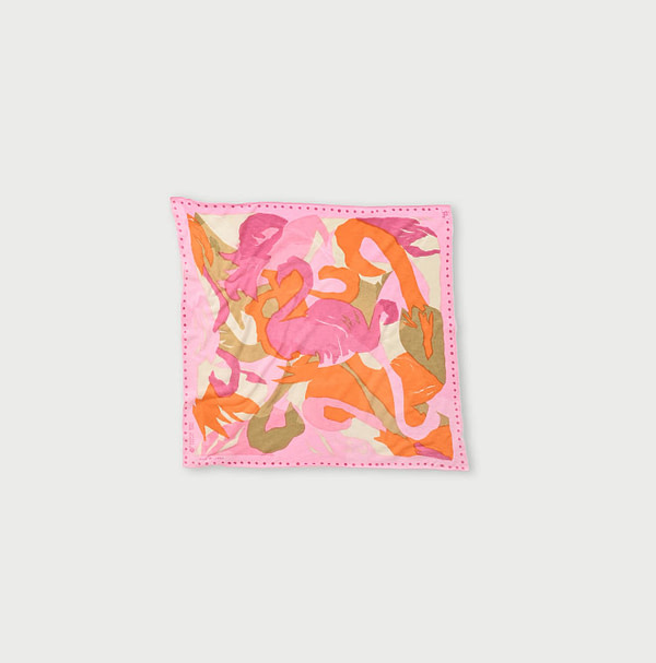 Tenjiku Flamingway Bandana Pink