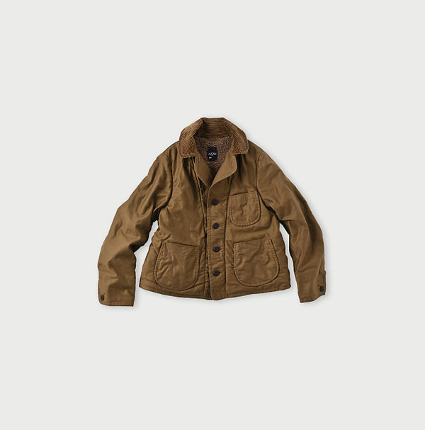 Cotton Satin x Boa Tyrol Jacket Brown