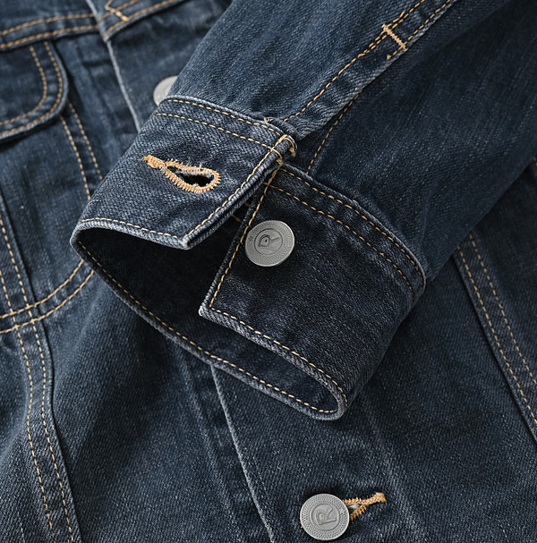 Kageiro Nando Raimugi Cotton Denim 908 G-jan Detail