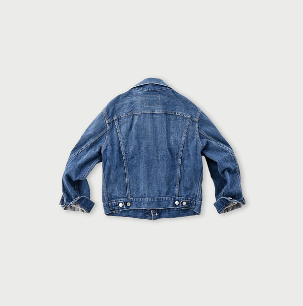 Futatabi 6.5 Ai Denim Sorahikohime Jacket Back