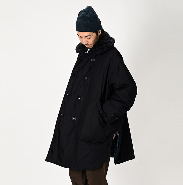 Indigo Fourth OX 908 Tent Coat Male Model