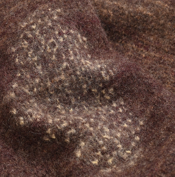 Chitose Wool Boiled 908 Uma Sweater Detail