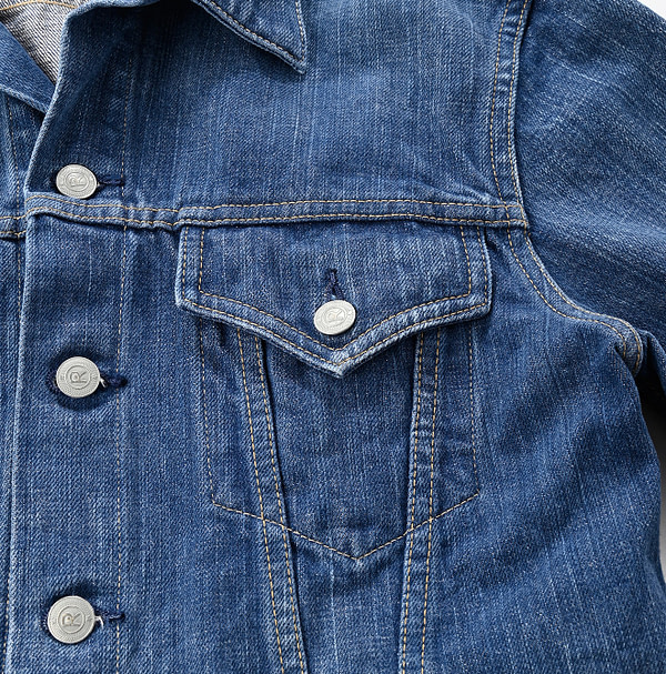 Futatabi 6.5 Ai Denim Sorahikohime Jacket Detail