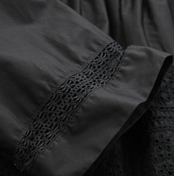 Usu High Density Gaba Cutwork Blouse Detail