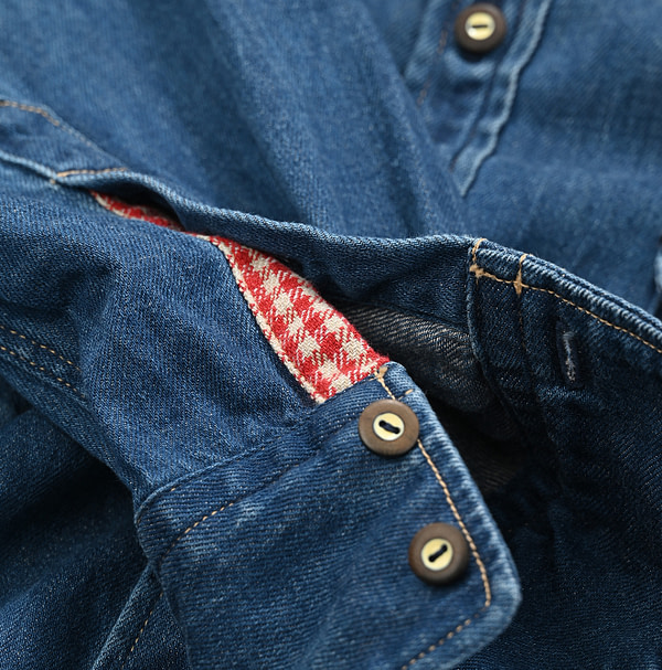 Shirt Denim Eastern Dress Shou Detail