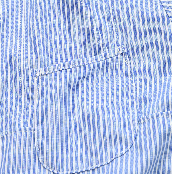 Supima OX 908 Ocean Sail Shirt Detail