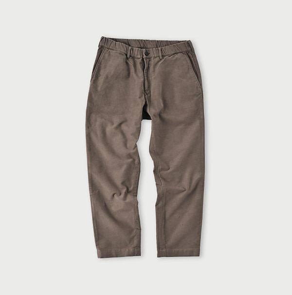 Moleskin Easy Slacks MEN Gray