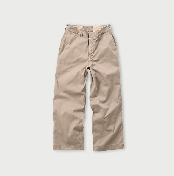 Weapon Chino Cotto Charlotte Pants Sand Gray