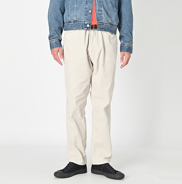 12 Wale Corduroy 908 5-pockets Pants Male Model