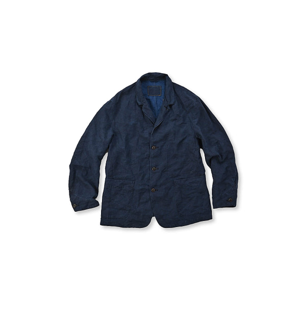 Indigo Linen 908 Jacket MEN Indigo