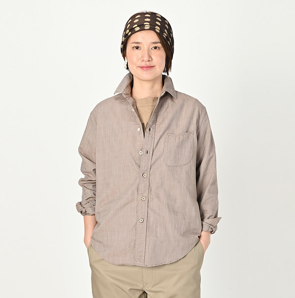 Supima Cotton OX 908 Loafer Shirt Female Model