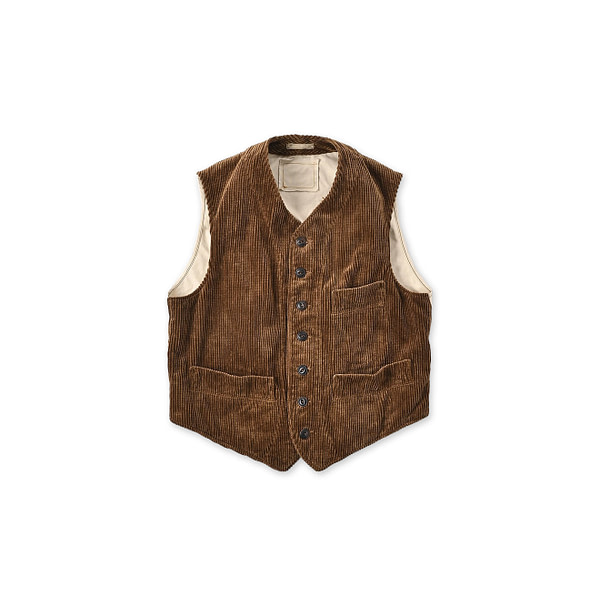 Selvedge Corduroy 908 Vest