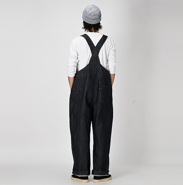 Raimugi Denim 908 Overall Nou Male Model