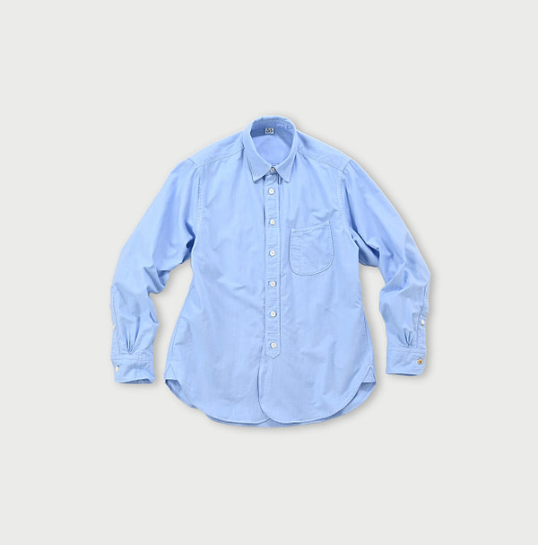 Supima Oxford 908 Loafer Shirt Saxe Chambray