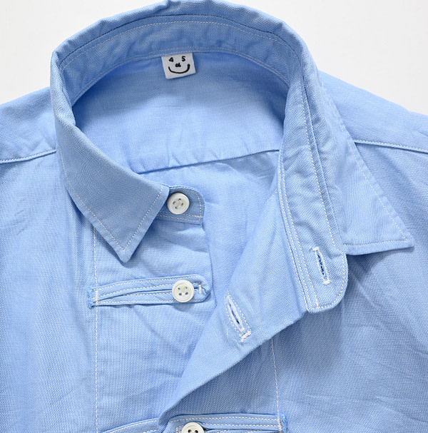 Supima Oxford 908 8 Knot Shirt Detail