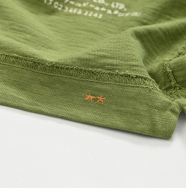 908 45 Star T-shirt Long Sleeve Detail