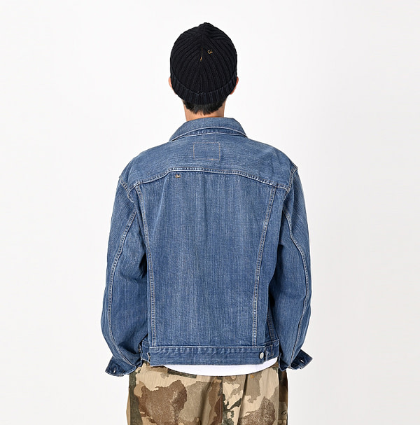 Futatabi 6.5 Ai Denim Sorahikohime Jacket Male Model