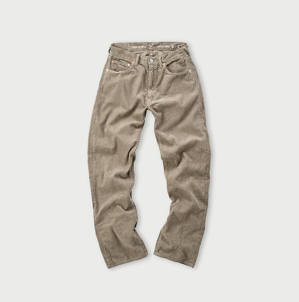 12 Wale Cotton Corduroy Sorahikohime Sand Khaki