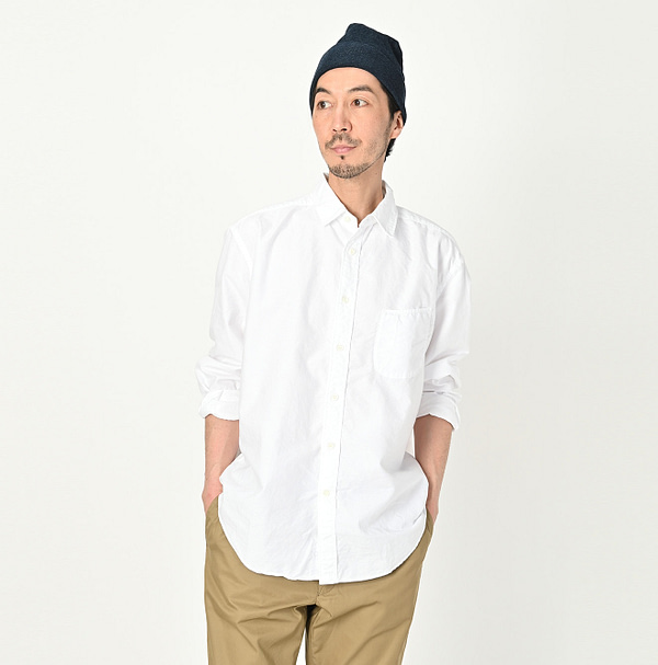 Supima Cotton OX 908 Loafer Shirt Male Model