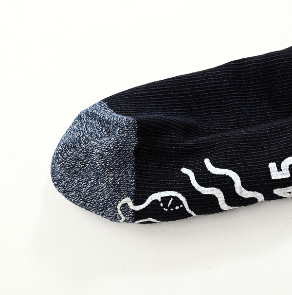 Indigo Dozume Socks Datail