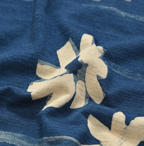 Indigo Tenjiku Margaret Bandana Detail