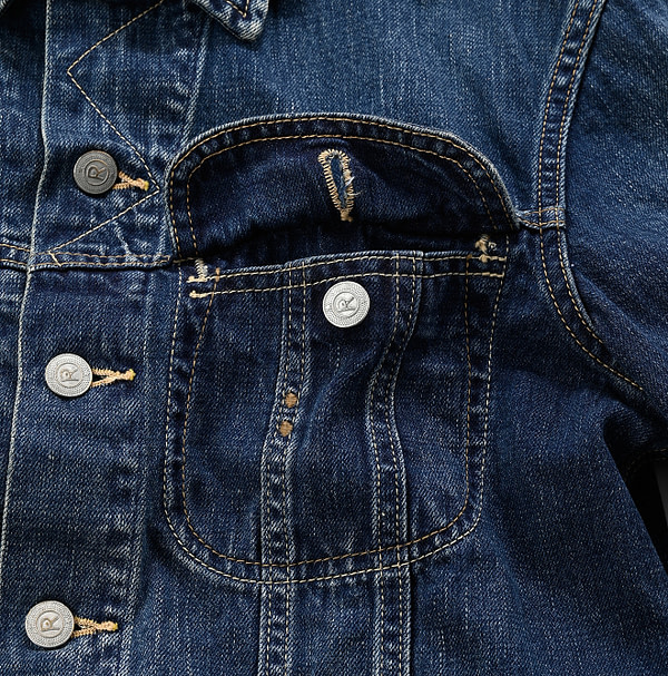 Raimugi Cotton Denim 908 Yama Hikohime Jan Distressed Detail