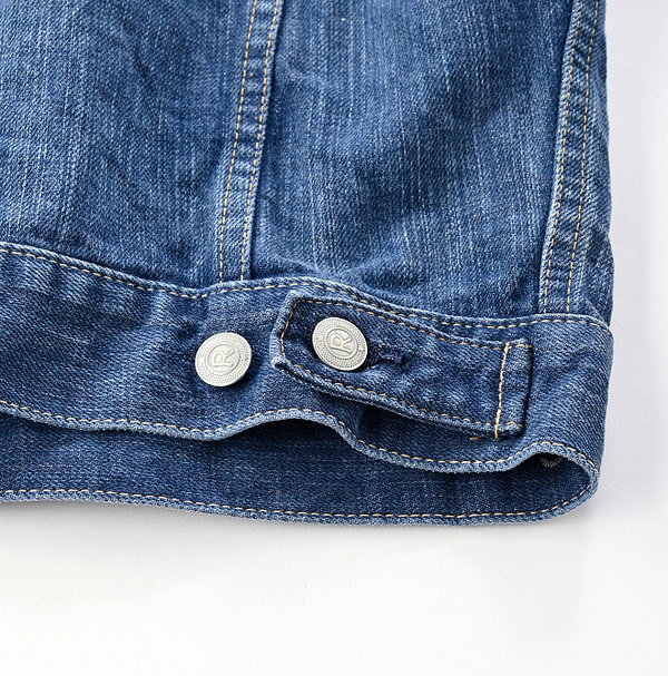 Futatabi 6.5 Ai Denim Sorahikohime Jacket Detail