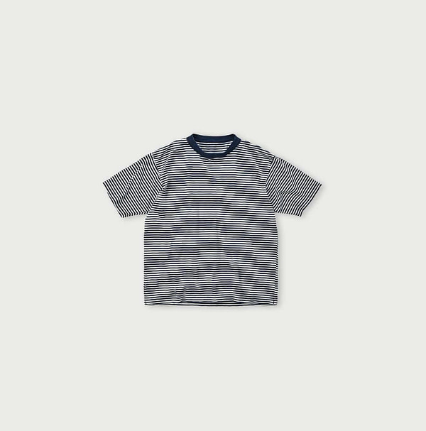 Indigo 908 4545 Stripe Ocean T-shirt