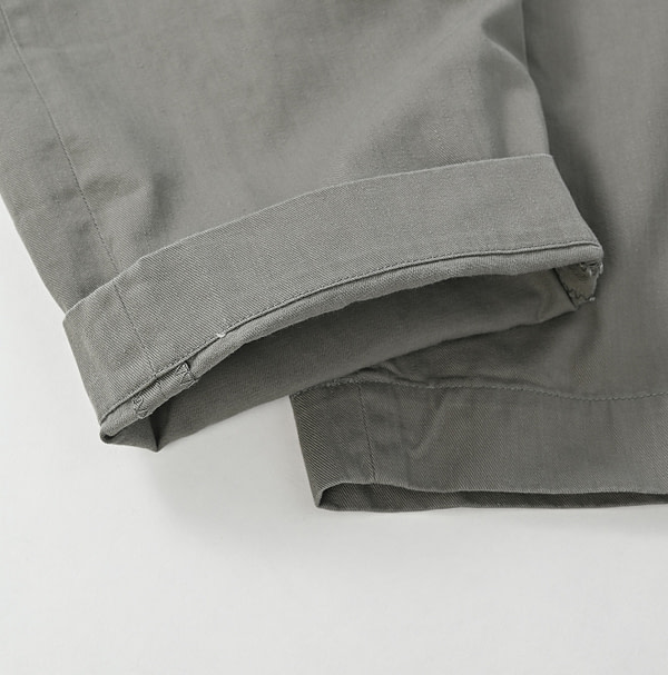 Okome Cotton Chino 908 Chigo Pants Detail