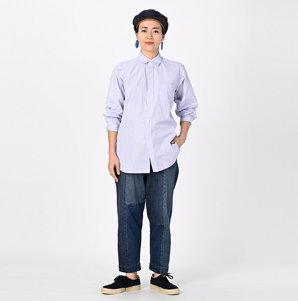 No.180 Miko 908 Cotton Tyrolean Shirt Female Model