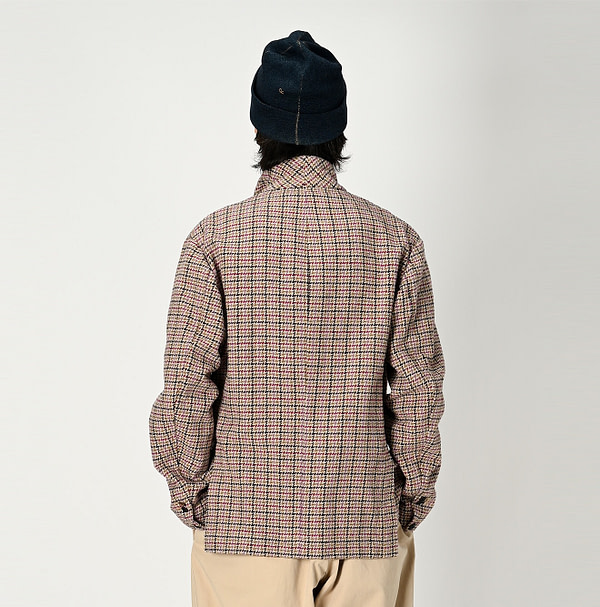 Cotton Tweed Miyuki Jacket MEN Male Model