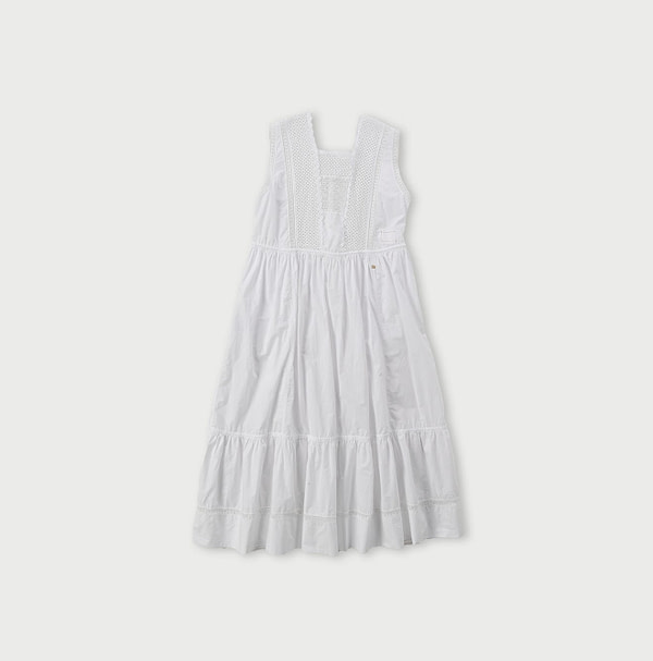 Supima Batiste Cutwork Petite Dress Back