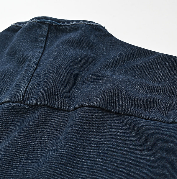 Indigo Urake 908 Outer Sweat Detail