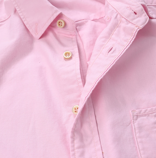 Supima Cotton OX 908 Loafer Shirt Detail