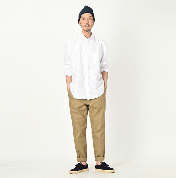 Supima Cotton OX 908 Loafer Shirt Male Model